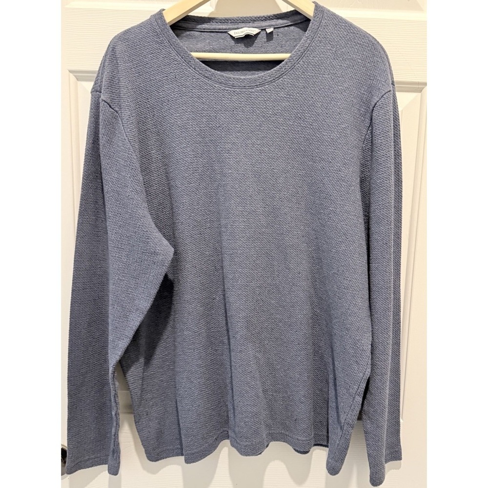 English Laundry Men's XXL‎ Blue Knit Pullover Sweater Crew Neck Long Sleeve